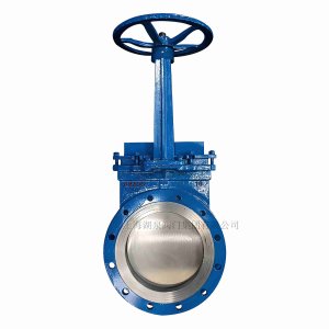 手動刀閘閥DN65，DN80，DN150鑄鋼10公斤