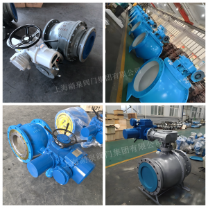 DN500，PN16電動全通徑偏心半球閥